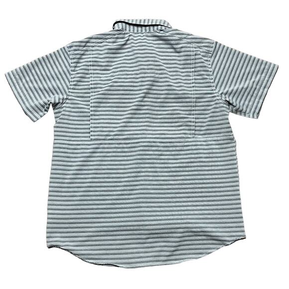 Columbia Omni-Shade Fishing Shirt Men’s Large Sun Protection Vented S/S Gray - Picture 2 of 3